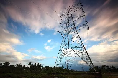 Electricity pylons