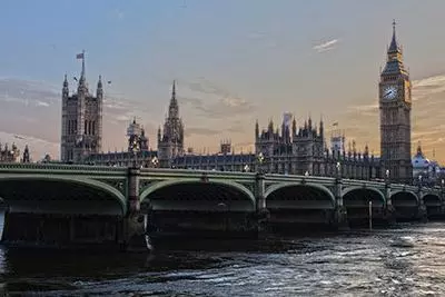 The houses of parliament