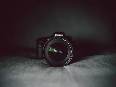 A photo of a camera