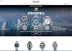 Seiko Boutique Secreenshot