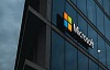 A photo of the Microsoft building