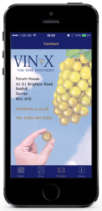 Vin-X iPhone App